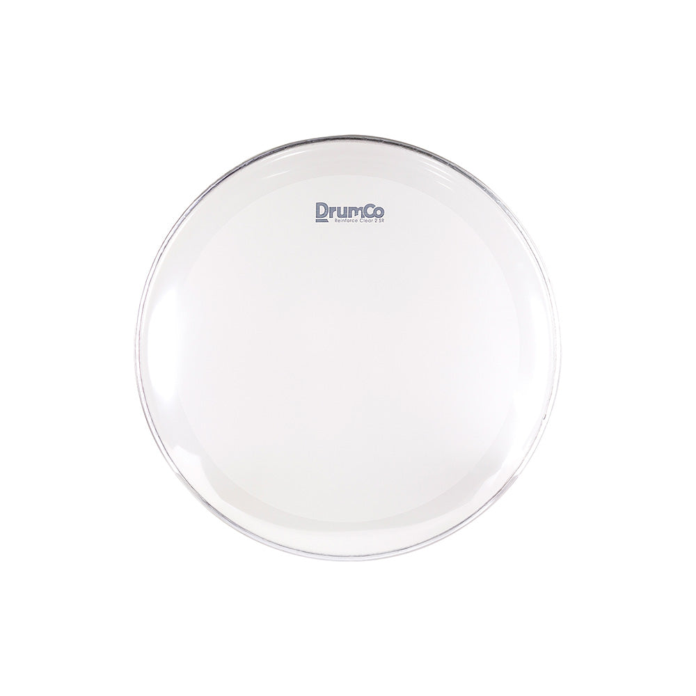 Drumco DR-20RCSRW-2P 20" 2Ply Reinforce Clear 2-W Sound White Ring-accessories-Drumco-Hermes Music